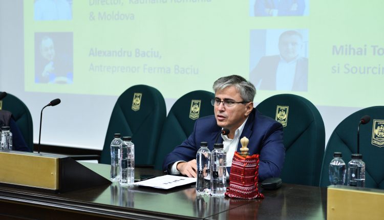 Gabriel Biriș la BucharestFooDSummit