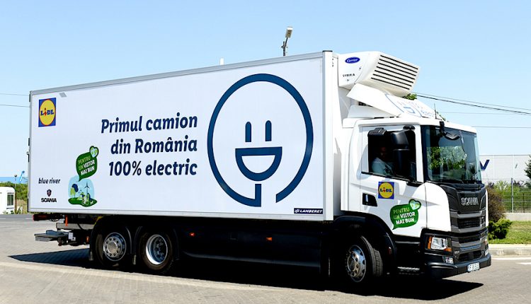 transport camion electric