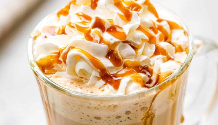 Salted Caramel Caffe Latte